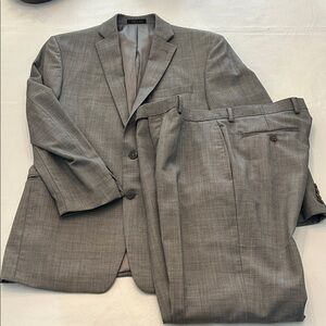 Calvin Klein Charcoal Gray Suit Set